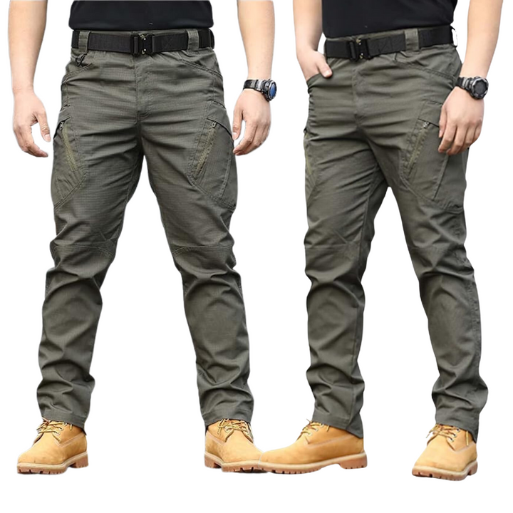 Tactical Outdoor Men's Cargo Trousers - Marcus-Khaki-S-Nora Luxe