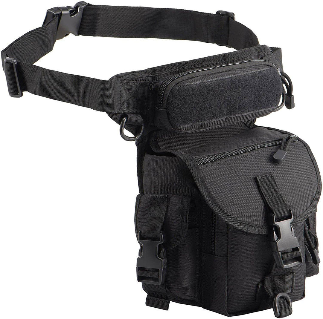 Durable Tactical Drop Leg Bag for Men – Water-Resistant Multi-Pocket Design