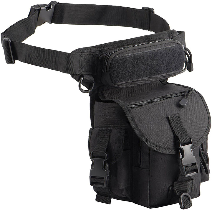 Durable Tactical Drop Leg Bag for Men – Water-Resistant Multi-Pocket Design
