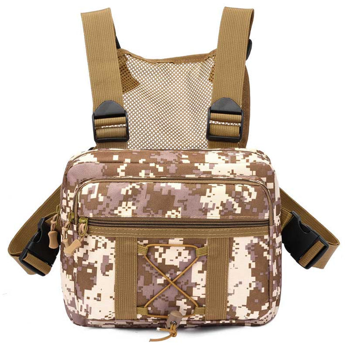 Durable Tactical Chest Rig Bag – Water-Resistant Multi-Pocket Outdoor Gear