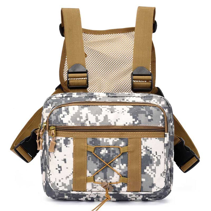 Durable Tactical Chest Rig Bag – Water-Resistant Multi-Pocket Outdoor Gear