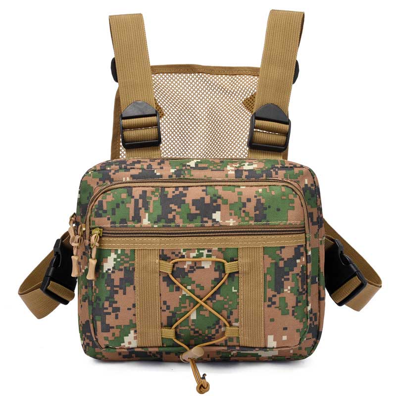 Durable Tactical Chest Rig Bag – Water-Resistant Multi-Pocket Outdoor Gear