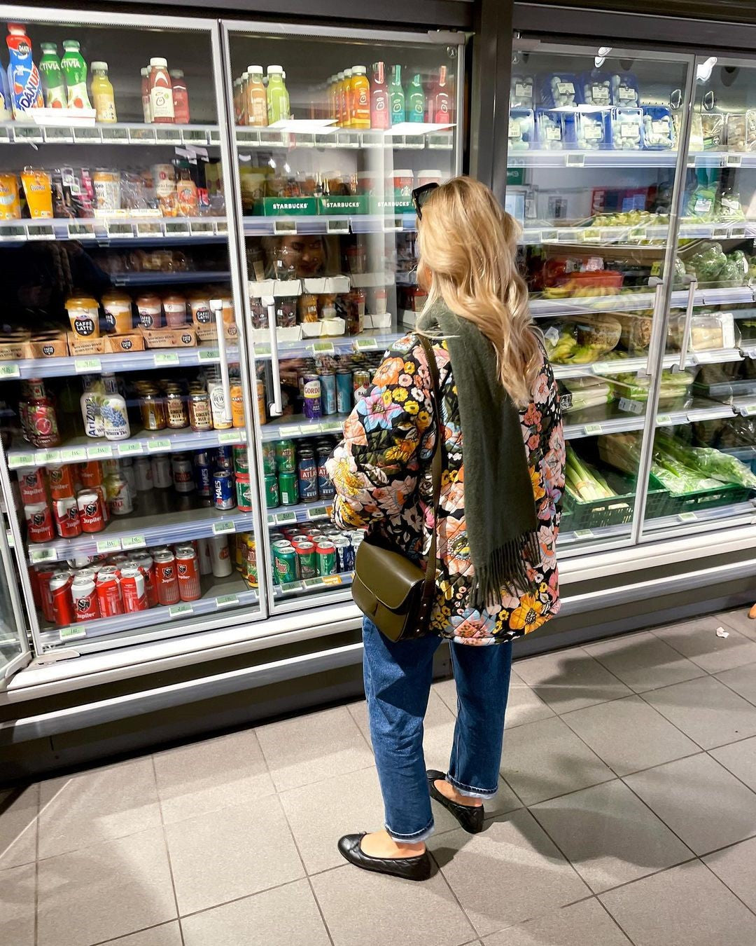 Tailored Women's Coat with Floral Print - Evelyn-S-Nora Luxe