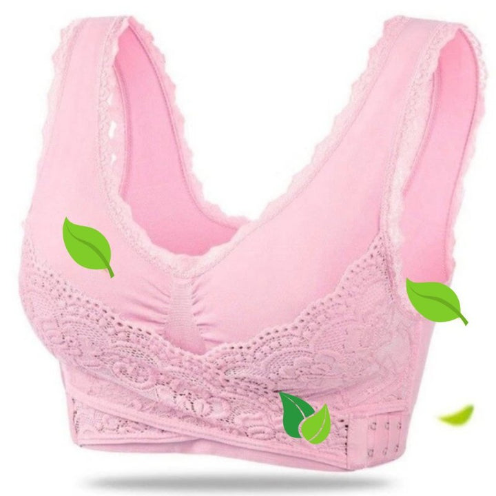 The Bra for Better Posture & a Radiant Décolleté - PosturaFit-Light pink-S-Nora Luxe