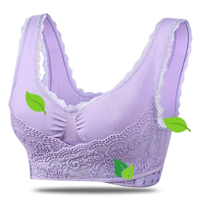 The Bra for Better Posture & a Radiant Décolleté - PosturaFit-Lila-S-Nora Luxe