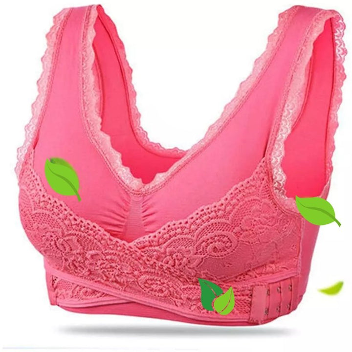 The Bra for Better Posture & a Radiant Décolleté - PosturaFit-Pink-S-Nora Luxe