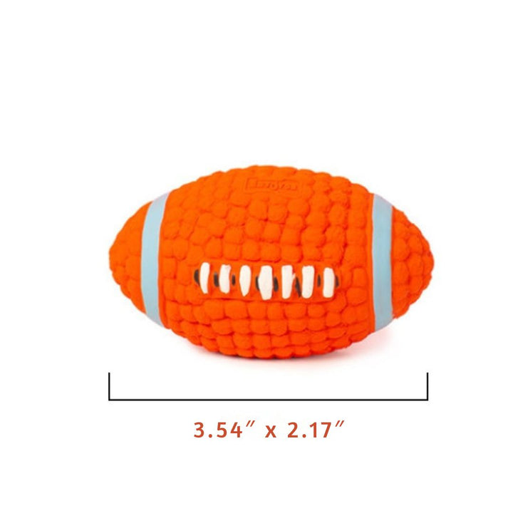 The Indestructible Playmate for Dogs - KryptoChew-Rugby Ball-Small-Nora Luxe