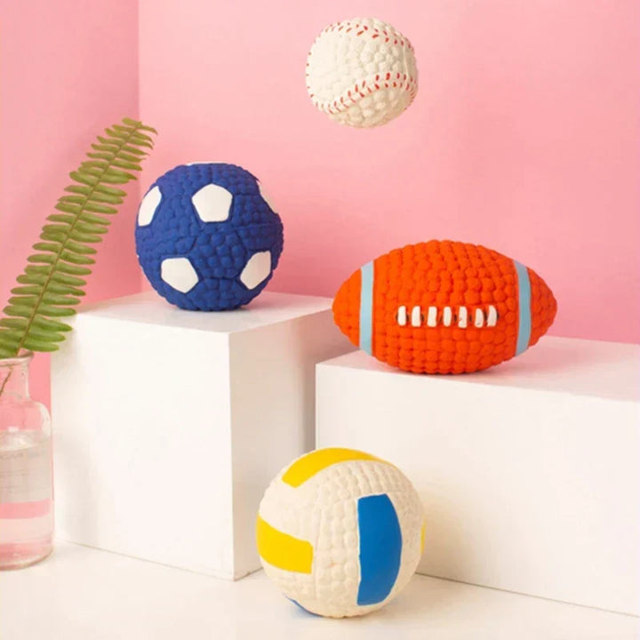 The Indestructible Playmate for Dogs - KryptoChew-Rugby Ball-Small-Nora Luxe