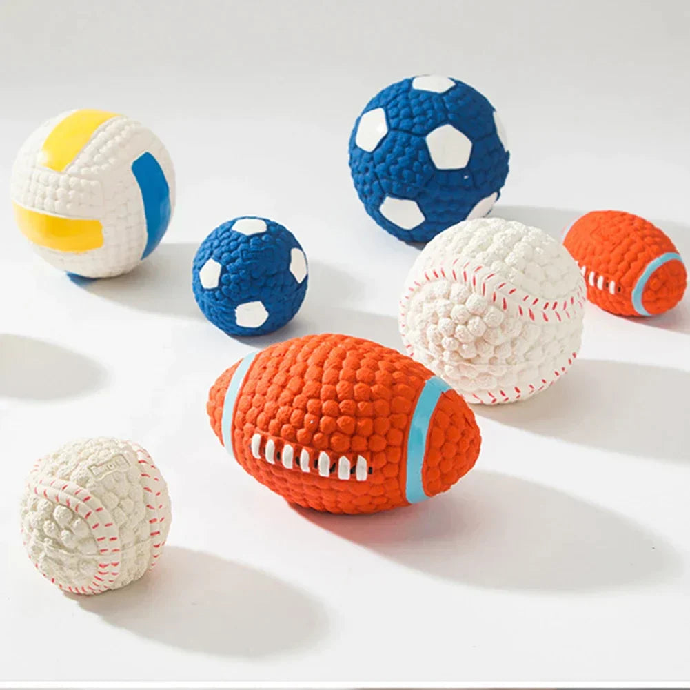 The Indestructible Playmate for Dogs - KryptoChew-Rugby Ball-Small-Nora Luxe
