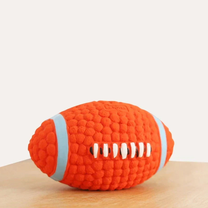 The Indestructible Playmate for Dogs - KryptoChew-Rugby Ball-Small-Nora Luxe
