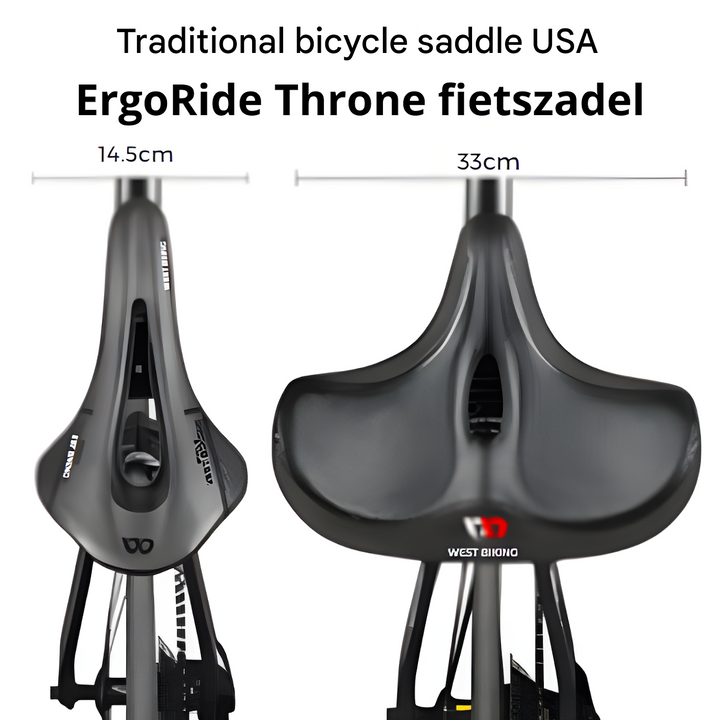 The Ultimate Bike Saddle Experience - ErgoRide Throne-Nora Luxe