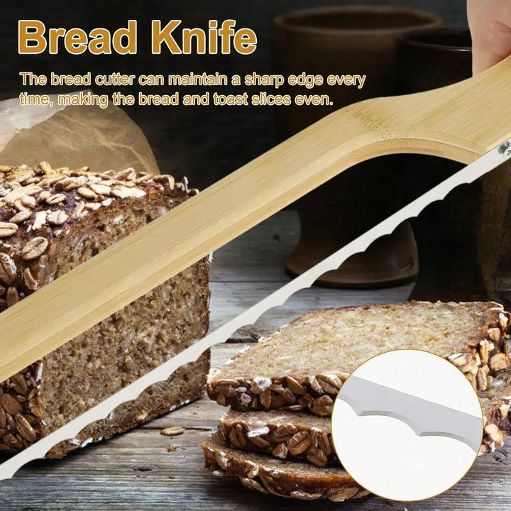 The Ultimate Bread Knife for Perfect Slicing - BreadMaster-Nora Luxe