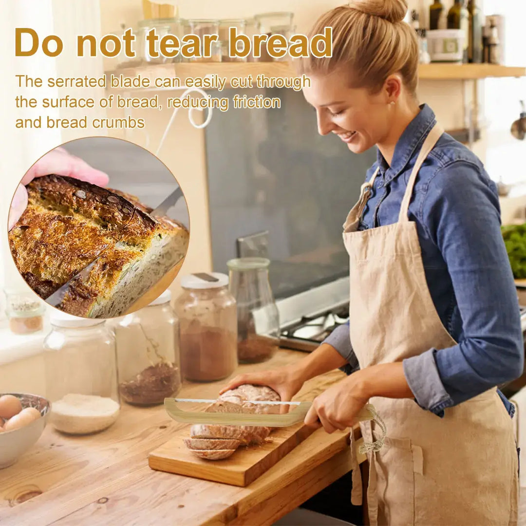 The Ultimate Bread Knife for Perfect Slicing - BreadMaster-Nora Luxe