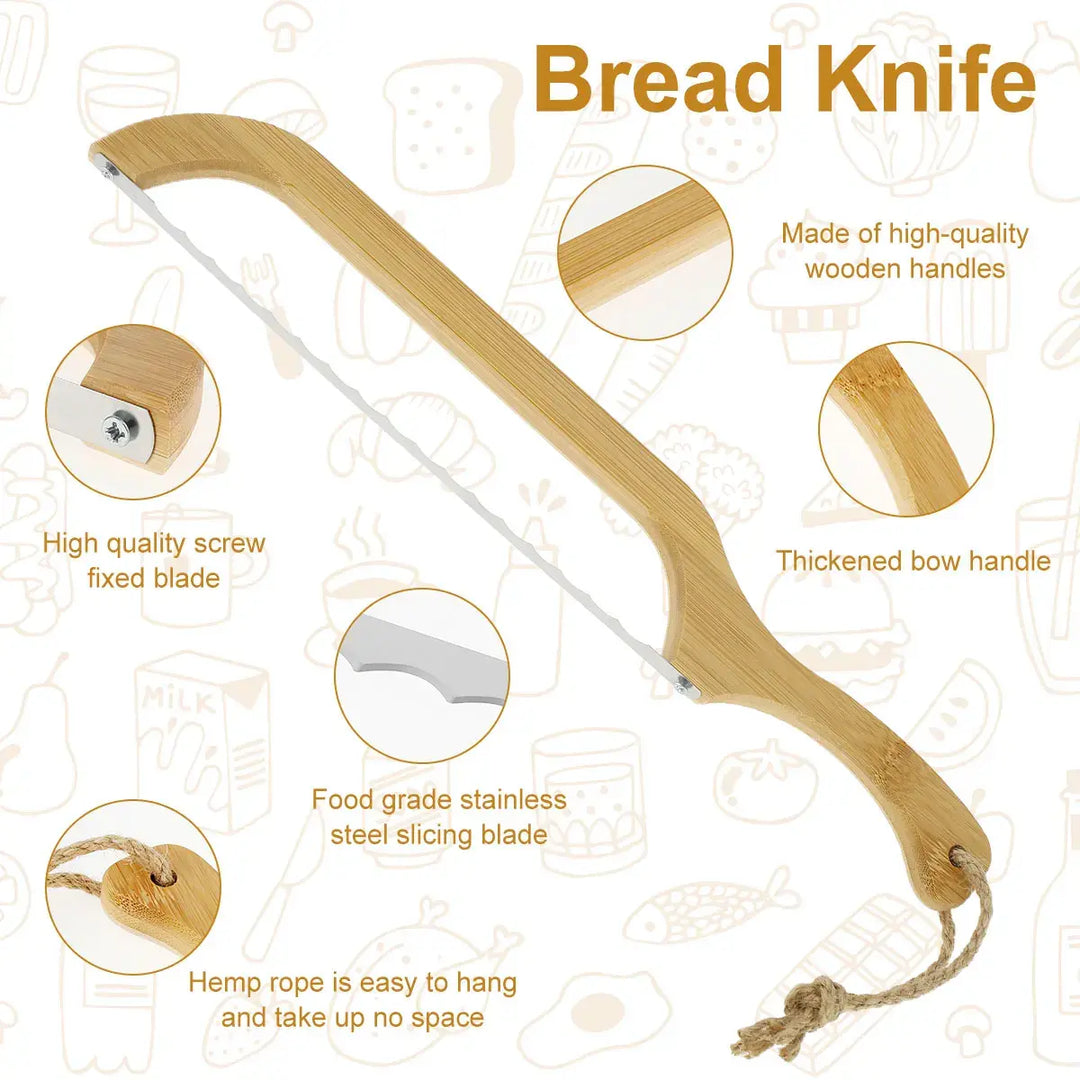 The Ultimate Bread Knife for Perfect Slicing - BreadMaster-Nora Luxe