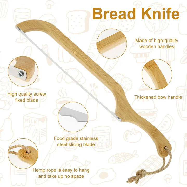 The Ultimate Bread Knife for Perfect Slicing - BreadMaster-Nora Luxe