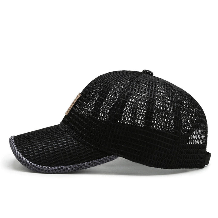 The ultimate lightweight cap for summer - AeroBreeze-Black-Nora Luxe