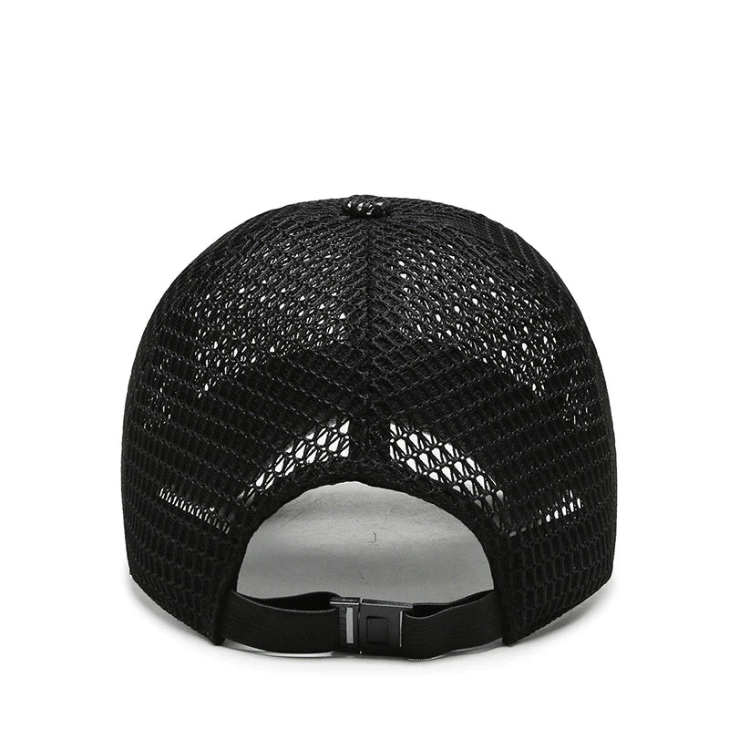 The ultimate lightweight cap for summer - AeroBreeze-Black-Nora Luxe