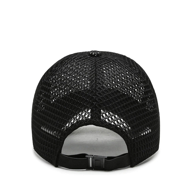 The ultimate lightweight cap for summer - AeroBreeze-Black-Nora Luxe