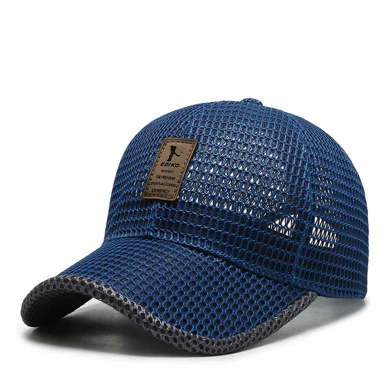 The ultimate lightweight cap for summer - AeroBreeze-Blue-Nora Luxe