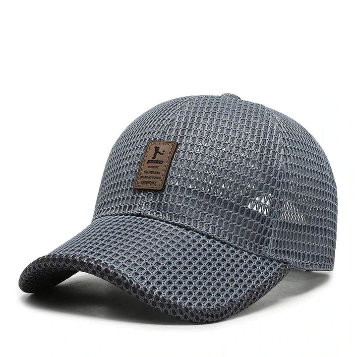 The ultimate lightweight cap for summer - AeroBreeze-Gray-Nora Luxe