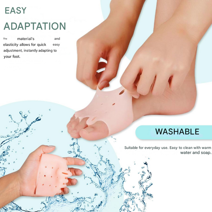 Therapeutic Toe Spreaders with Cushion Pads – Podiora-1 Pair + 1 Free-Nora Luxe