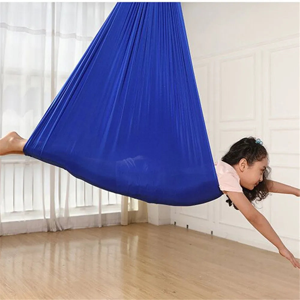 Therapy Hammock for Children - ZenNest-Blue-Nora Luxe