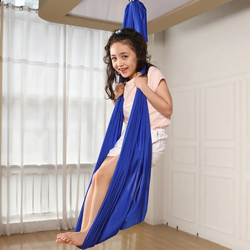 Therapy Hammock for Children - ZenNest-Blue-Nora Luxe
