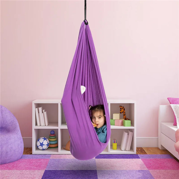 Therapy Hammock for Children - ZenNest-Violet-Nora Luxe