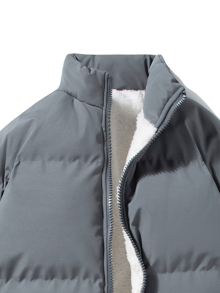 Thermal Jacket with Fleece Lining for Men - Derek-Black-XS-Nora Luxe