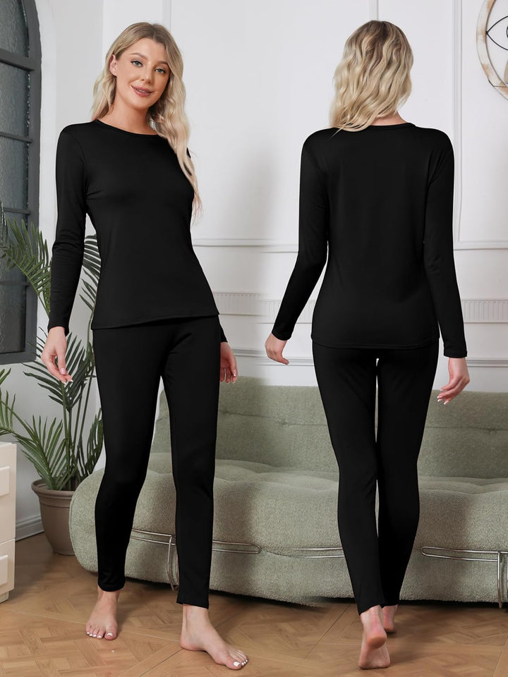 Thermal Underwear for Women - Sophie-Black-XS-Nora Luxe