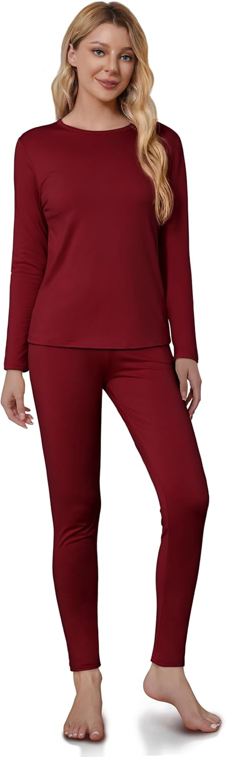 Thermal Underwear for Women - Sophie-Red-XS-Nora Luxe
