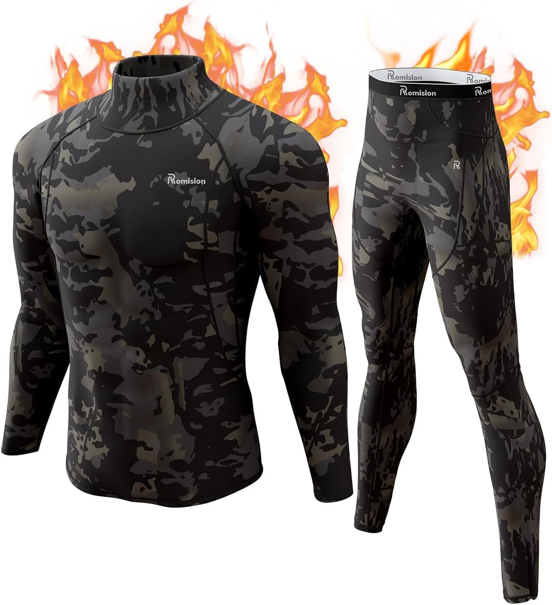 Thermal Underwear Set for Men - Thomas-Black-XS-Nora Luxe