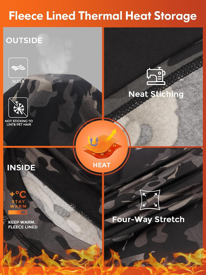 Thermal Underwear Set for Men - Thomas-Black-XS-Nora Luxe