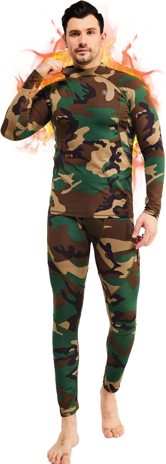 Thermal Underwear Set for Men - Thomas-Black-XS-Nora Luxe