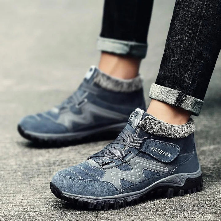 Thermal Unisex Hiking Shoes - AlpineWarm-Black-3-Nora Luxe