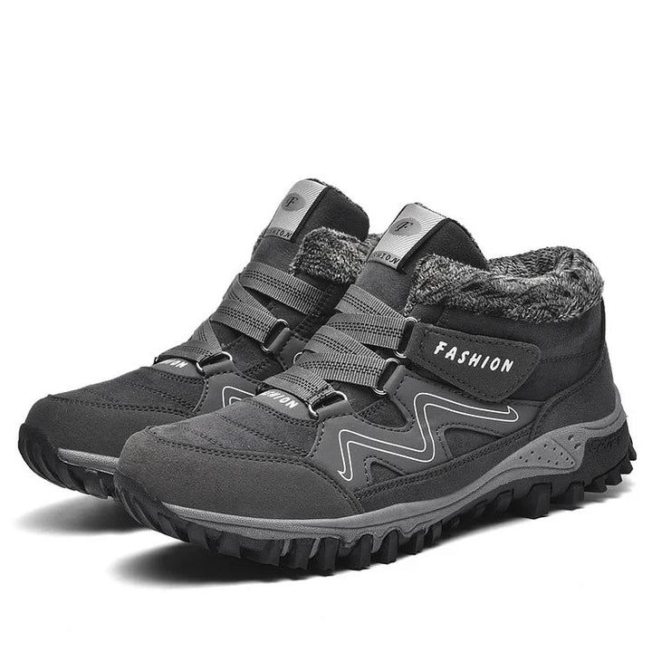Thermal Unisex Hiking Shoes - AlpineWarm-Gray-3-Nora Luxe