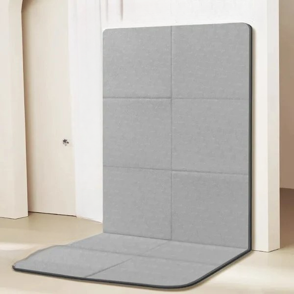 Thick Foldable Yoga Mat - FlexiMat-Gray-Nora Luxe