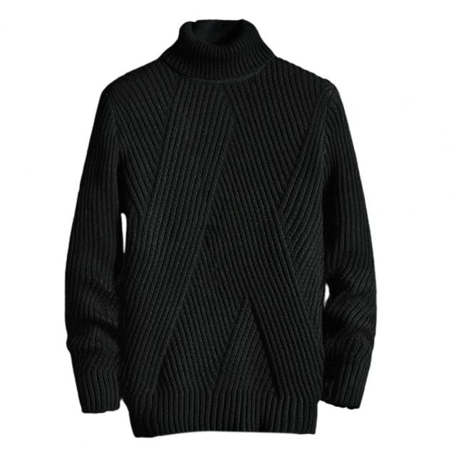 Thick Thermal Sweater for Men - Maximus-Black-XS-Nora Luxe