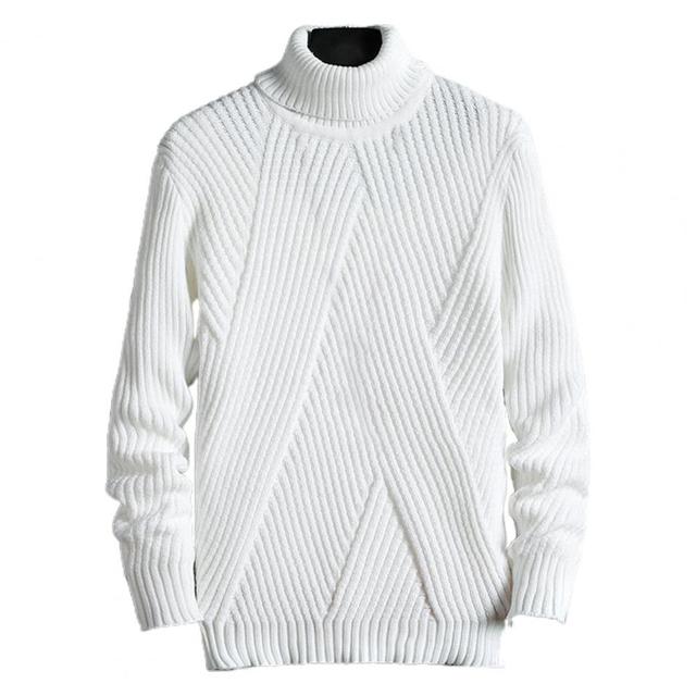 Thick Thermal Sweater for Men - Maximus-White-XS-Nora Luxe