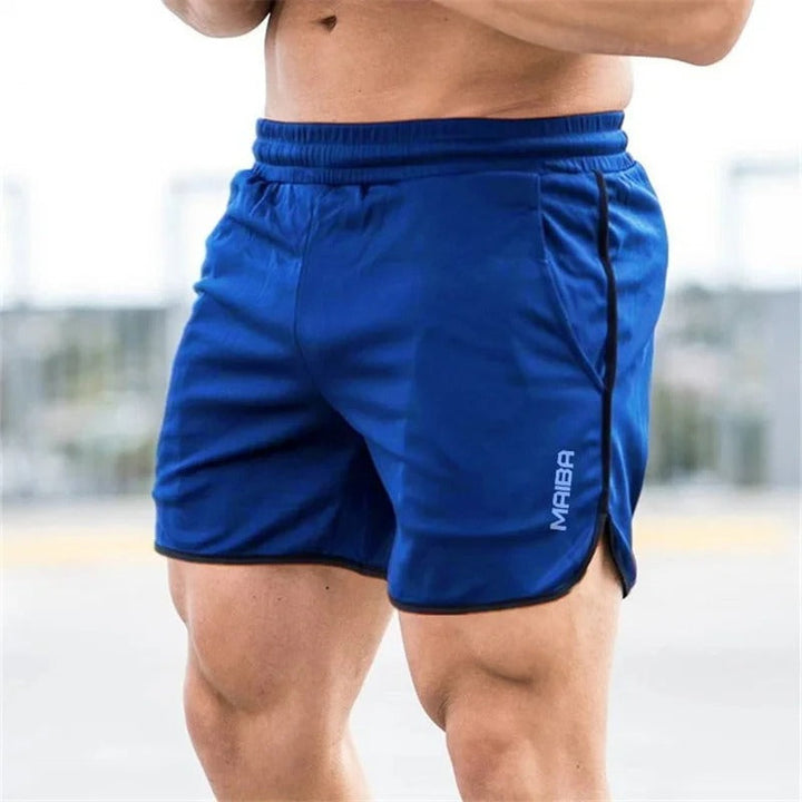 Tight Swim Shorts Made of Stretch Fabric for Men - Timo-Blue-M-Nora Luxe