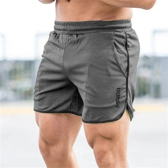 Tight Swim Shorts Made of Stretch Fabric for Men - Timo-Gray-M-Nora Luxe