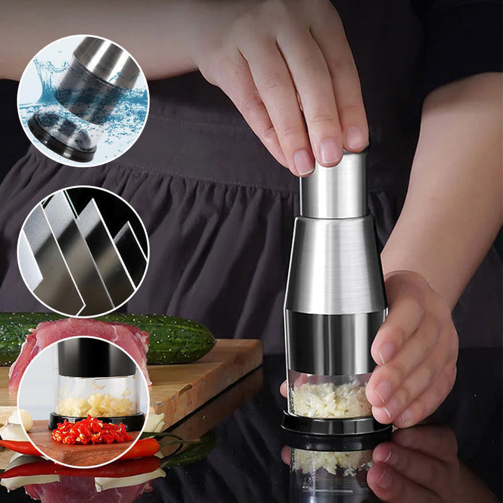 Time-Saving Garlic Press - GarlicPro-Nora Luxe