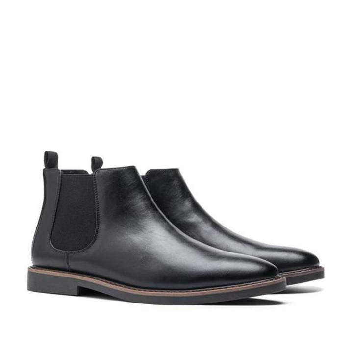 Timeless Chelsea Men's Boots - David-Black-7.0-Nora Luxe