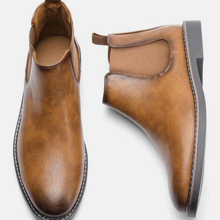 Timeless Chelsea Men's Boots - David-Black-7.0-Nora Luxe