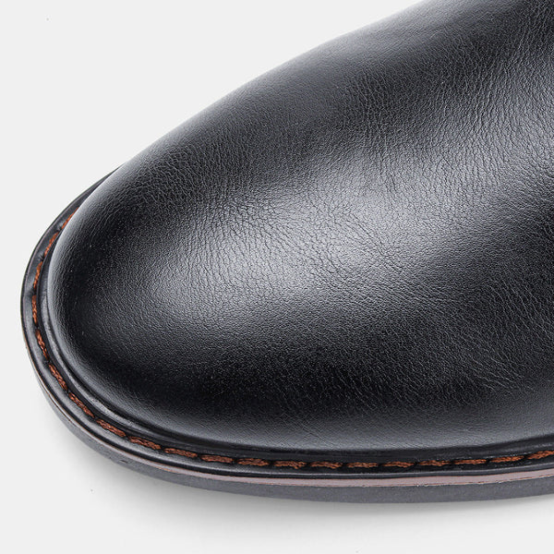 Timeless Chelsea Men's Boots - David-Black-7.0-Nora Luxe