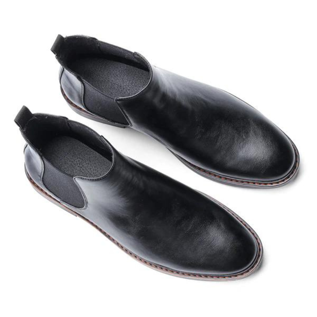 Timeless Chelsea Men's Boots - David-Black-7.0-Nora Luxe