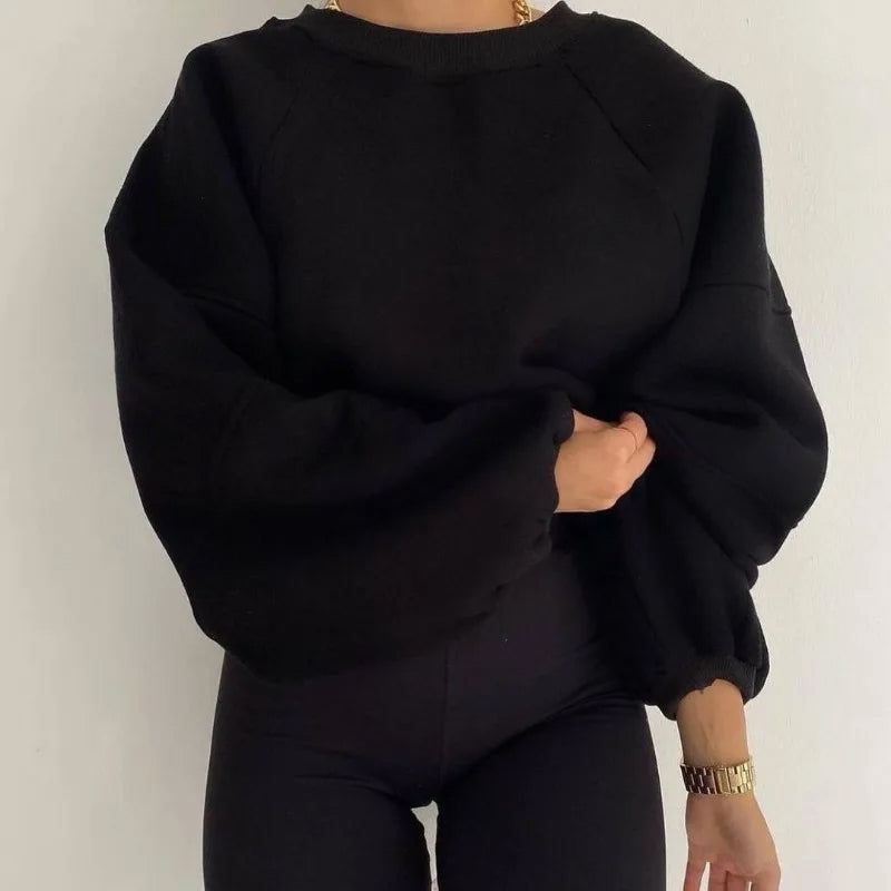 Timeless Ladies Sweater - Elise-Black-S-Nora Luxe