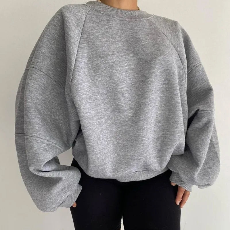 Timeless Ladies Sweater - Elise-Gray-S-Nora Luxe