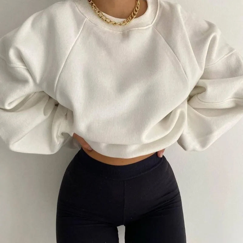 Timeless Ladies Sweater - Elise-White-S-Nora Luxe
