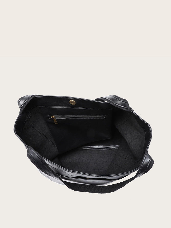 Timeless Tote Bag - Elora-Brown-Nora Luxe